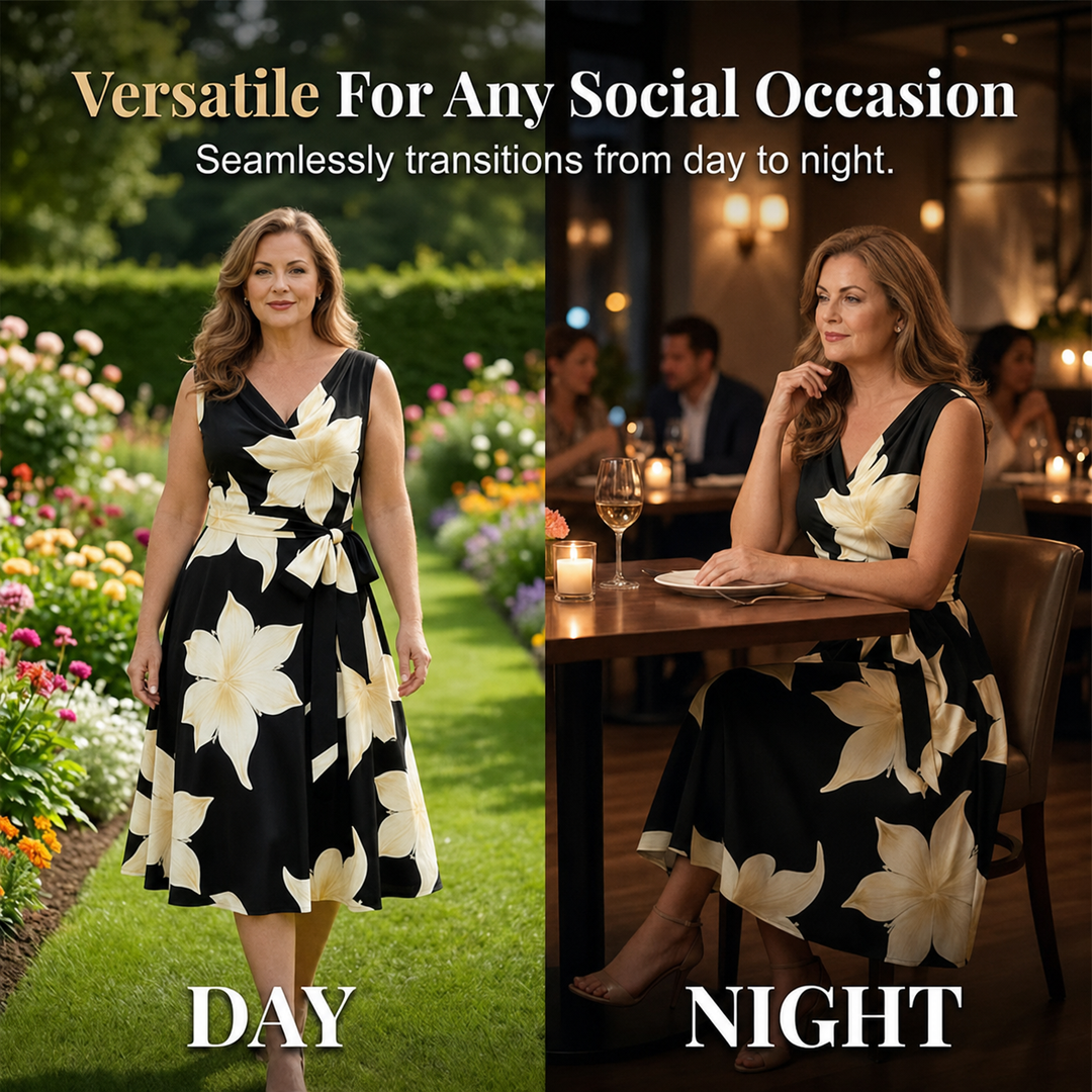 Evelyn Floral Maxi Dress