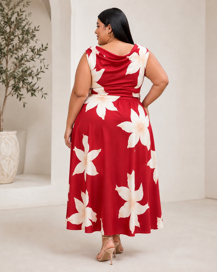 Evelyn Floral Maxi Dress