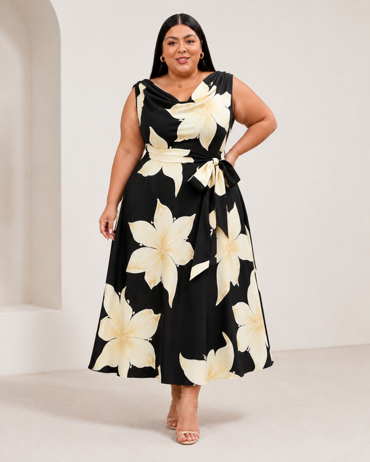 Evelyn Floral Maxi Dress