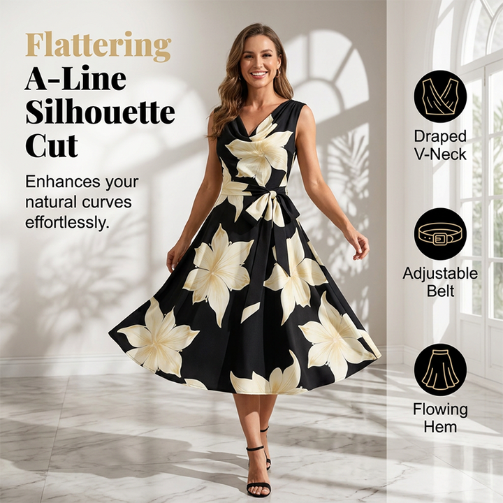 Evelyn Floral Maxi Dress