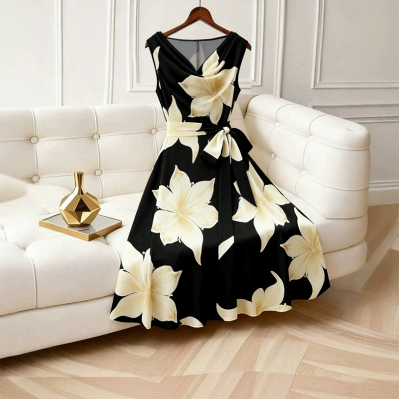 Evelyn Floral Maxi Dress